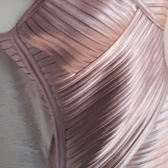 BCBG | Last Chance - One-shoulder Bodycon Cocktail Dress - Picture 6 of 13